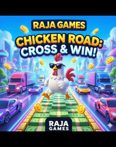 chicken road cross & win- rajagames-rajawager-raja luck